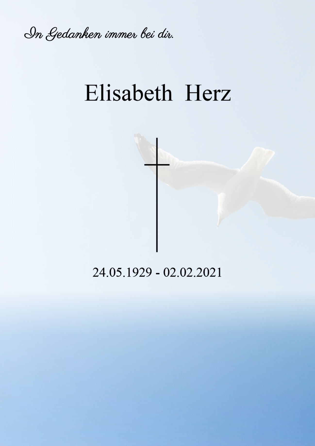 Traueranzeige von Elisabeth Herz