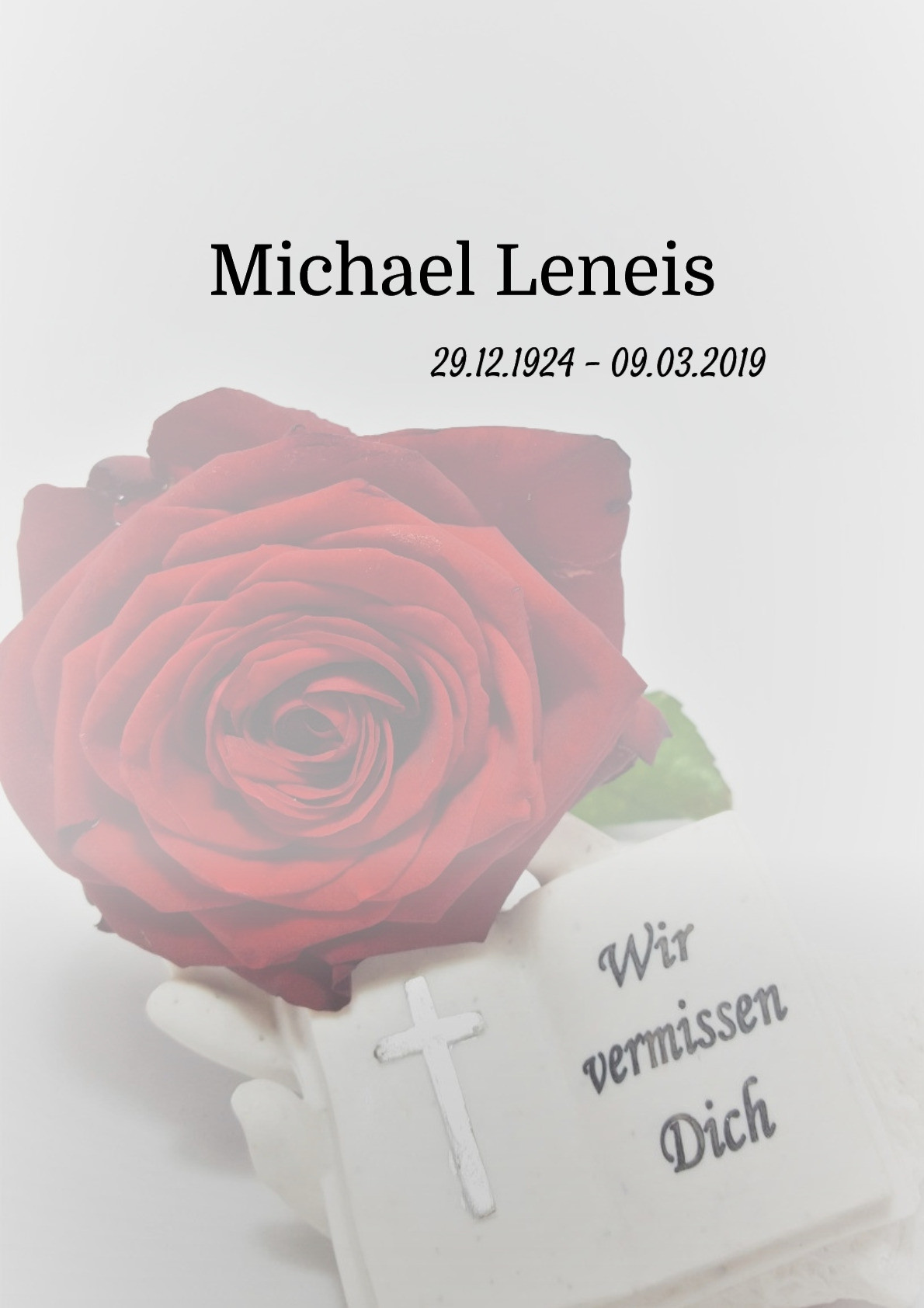 Traueranzeige von Michael Leneis