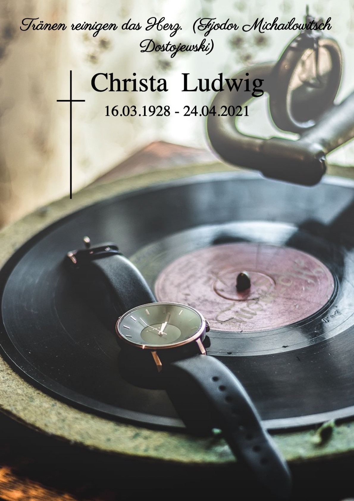 Traueranzeige von Christa Ludwig