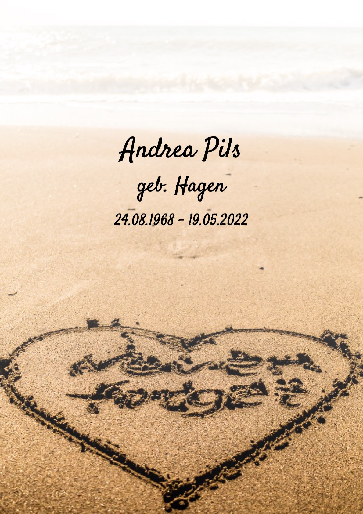 Traueranzeige von Andrea Pils