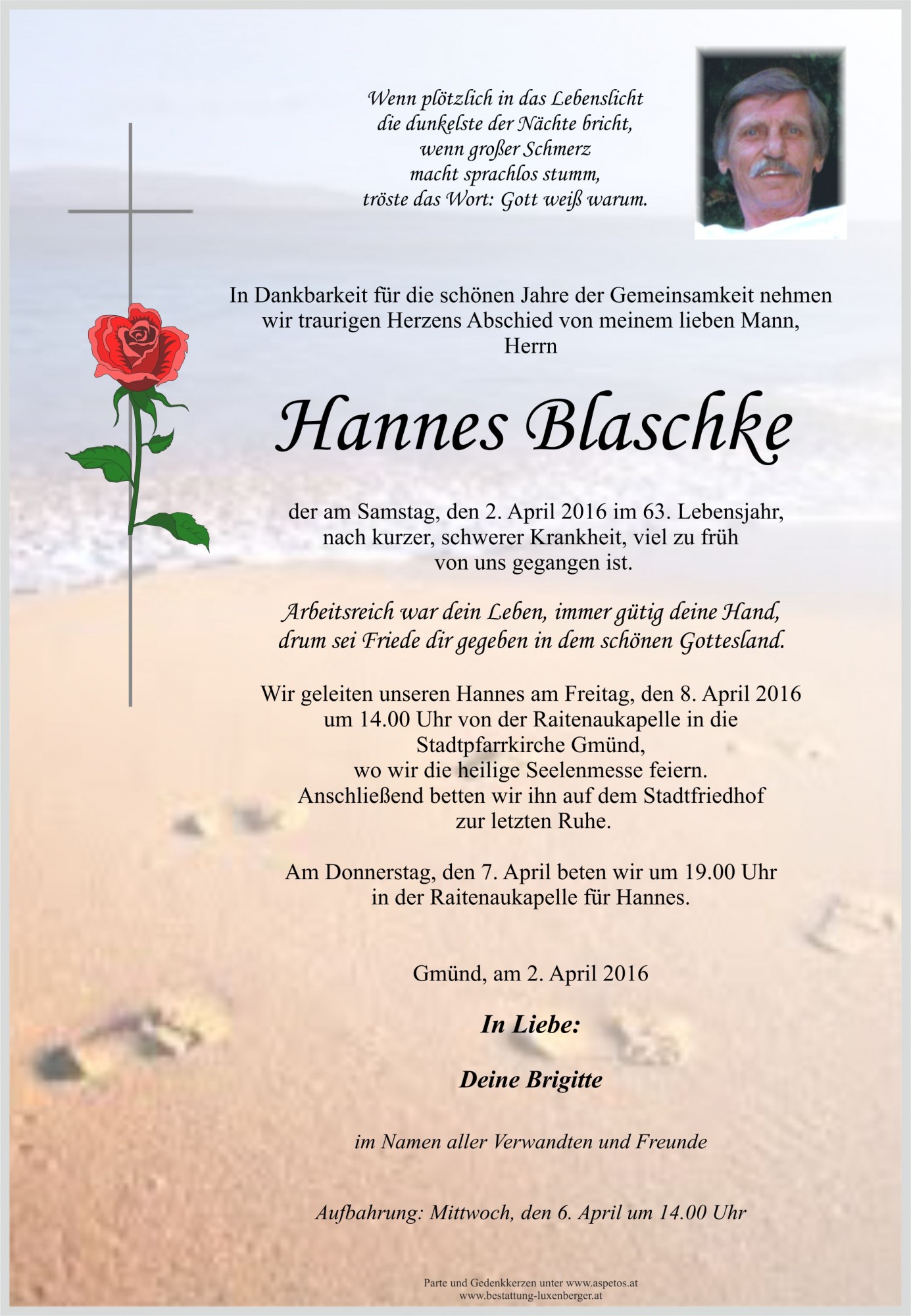 Traueranzeige von Hans Jürgen Blaschke