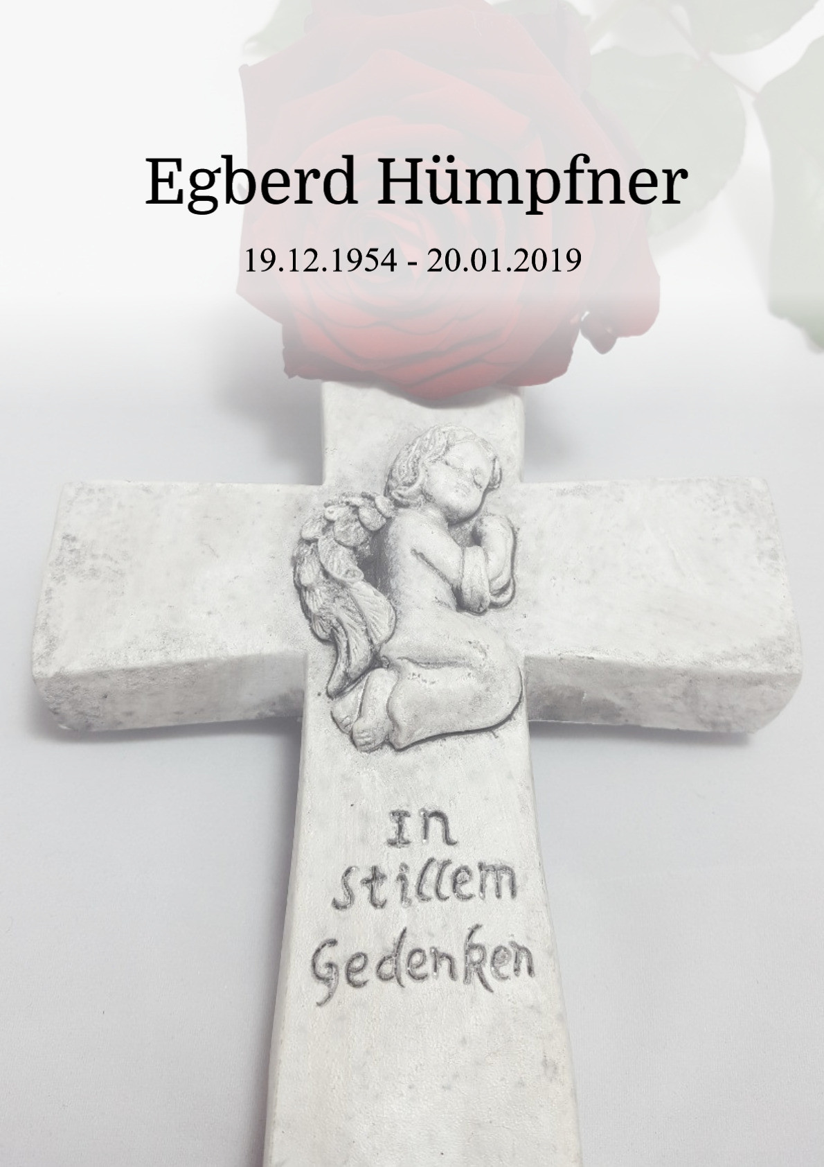 Traueranzeige von Egberd Hümpfner