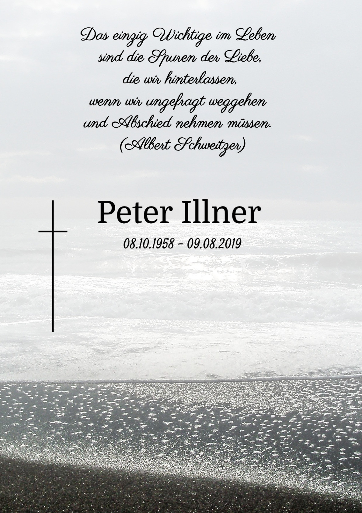 Traueranzeige von Peter Illner