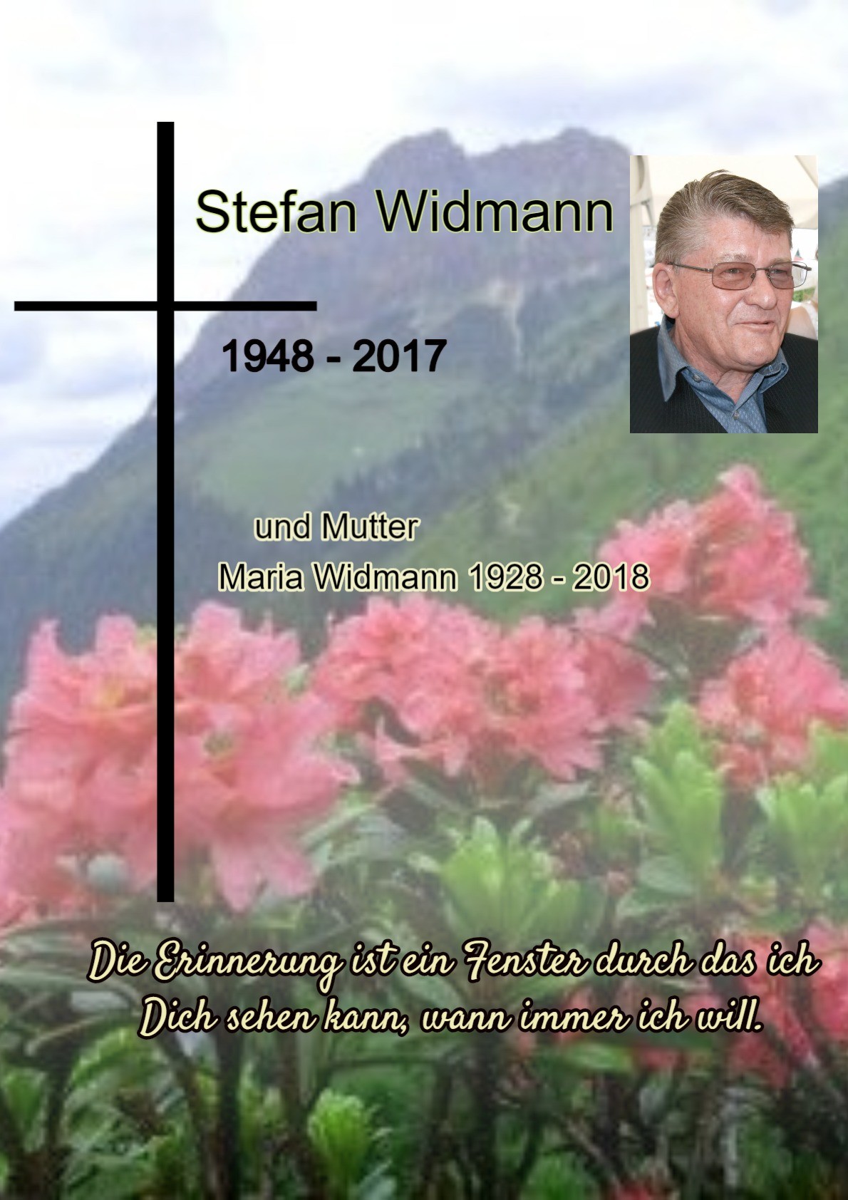 Traueranzeige von Stefan Widmann