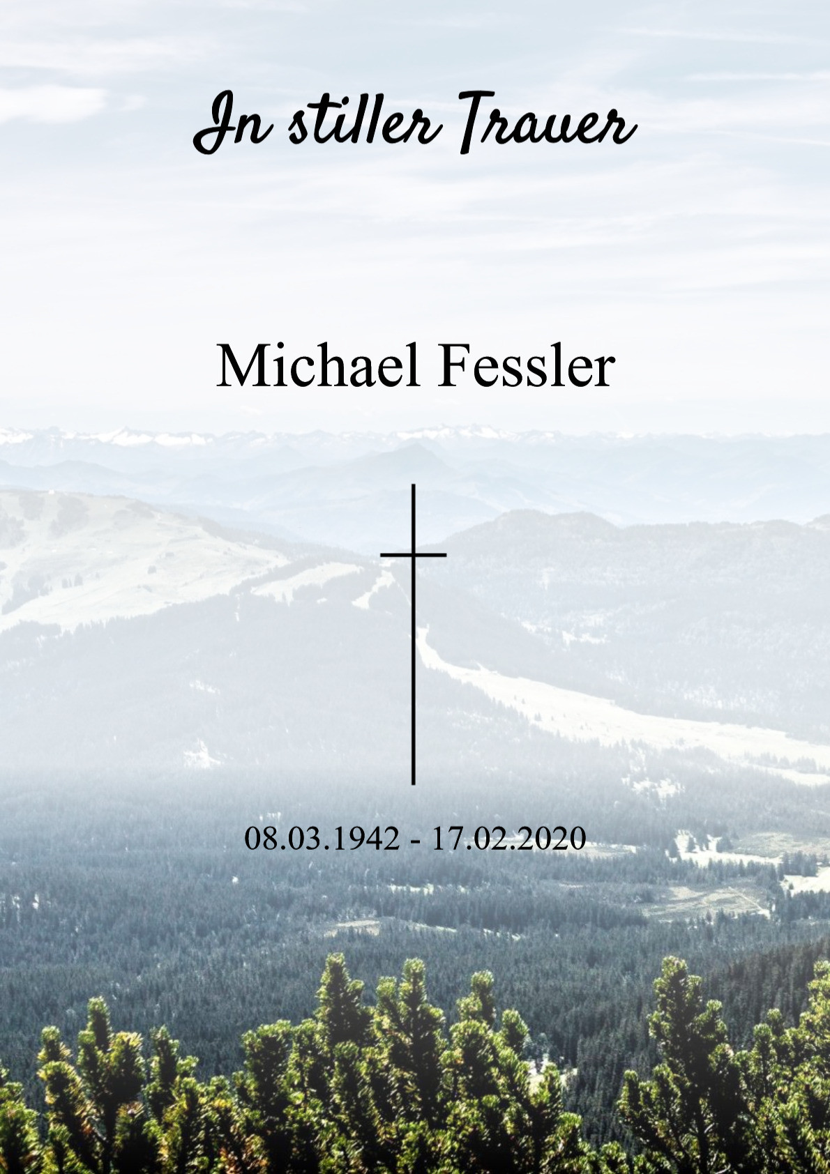 Traueranzeige von Michael Fessler