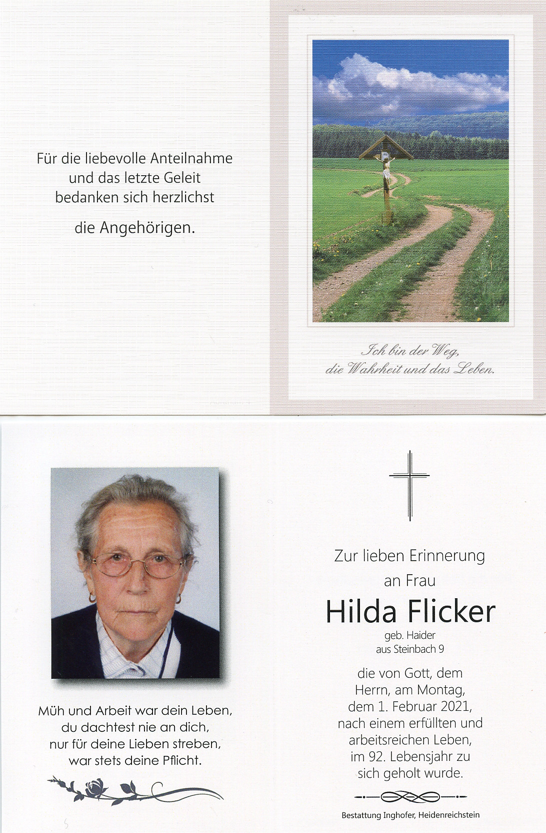Andenkenbild