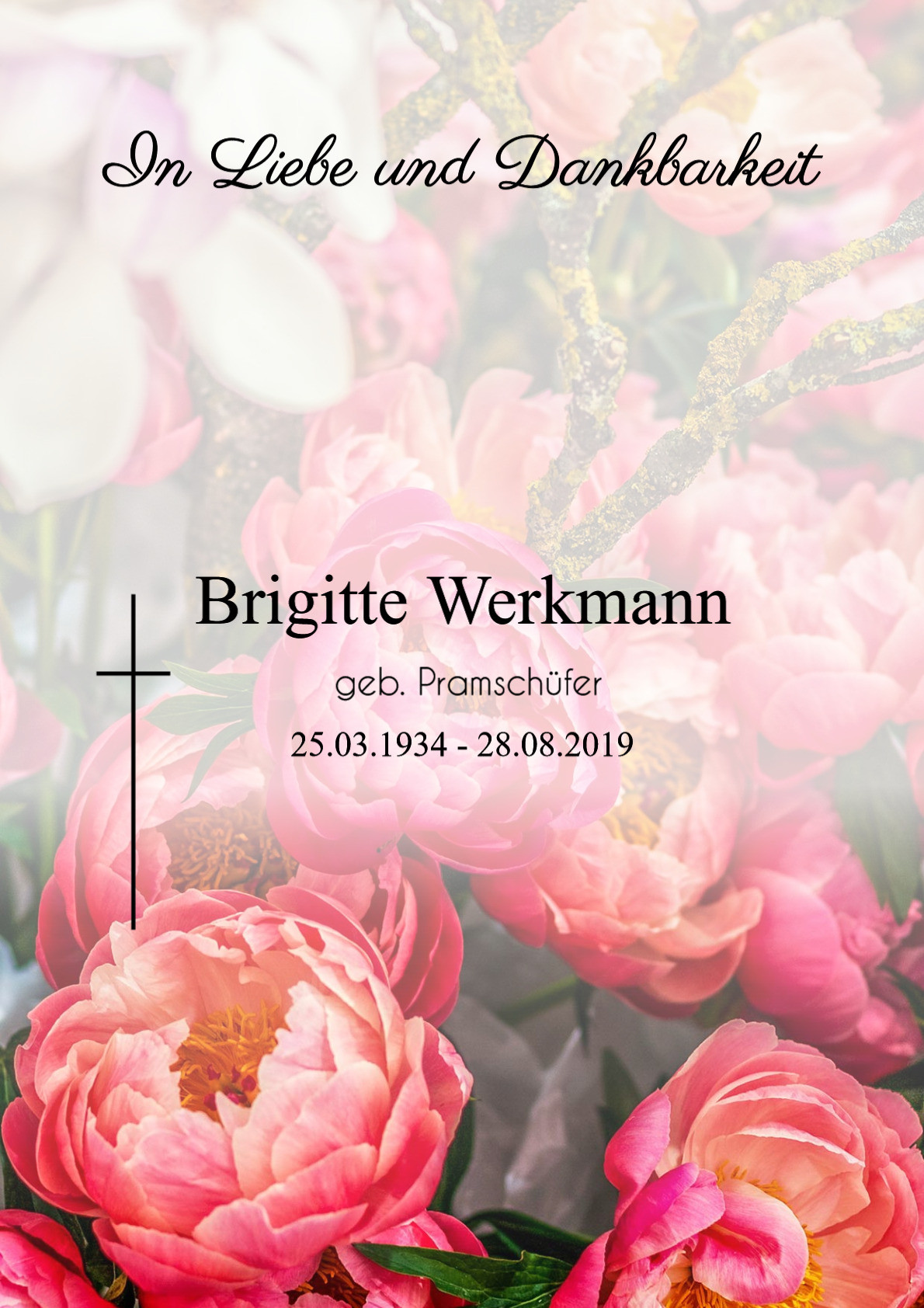 Traueranzeige von Brigitte Werkmann