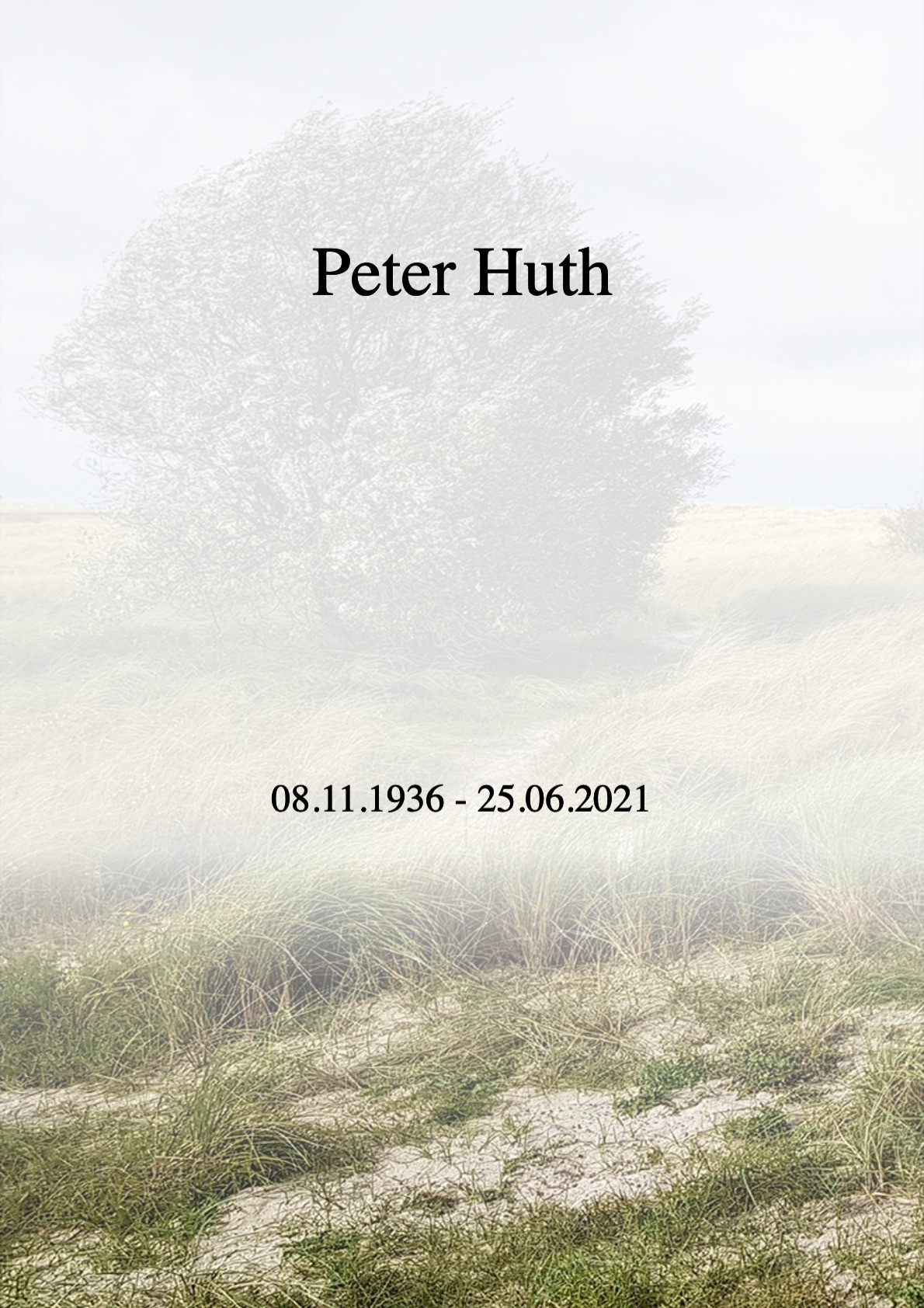 Traueranzeige von Peter Huth