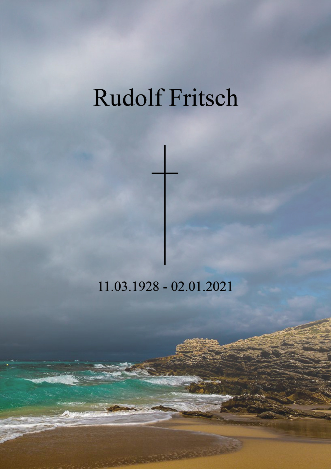 Traueranzeige von Rudolf Fritsch