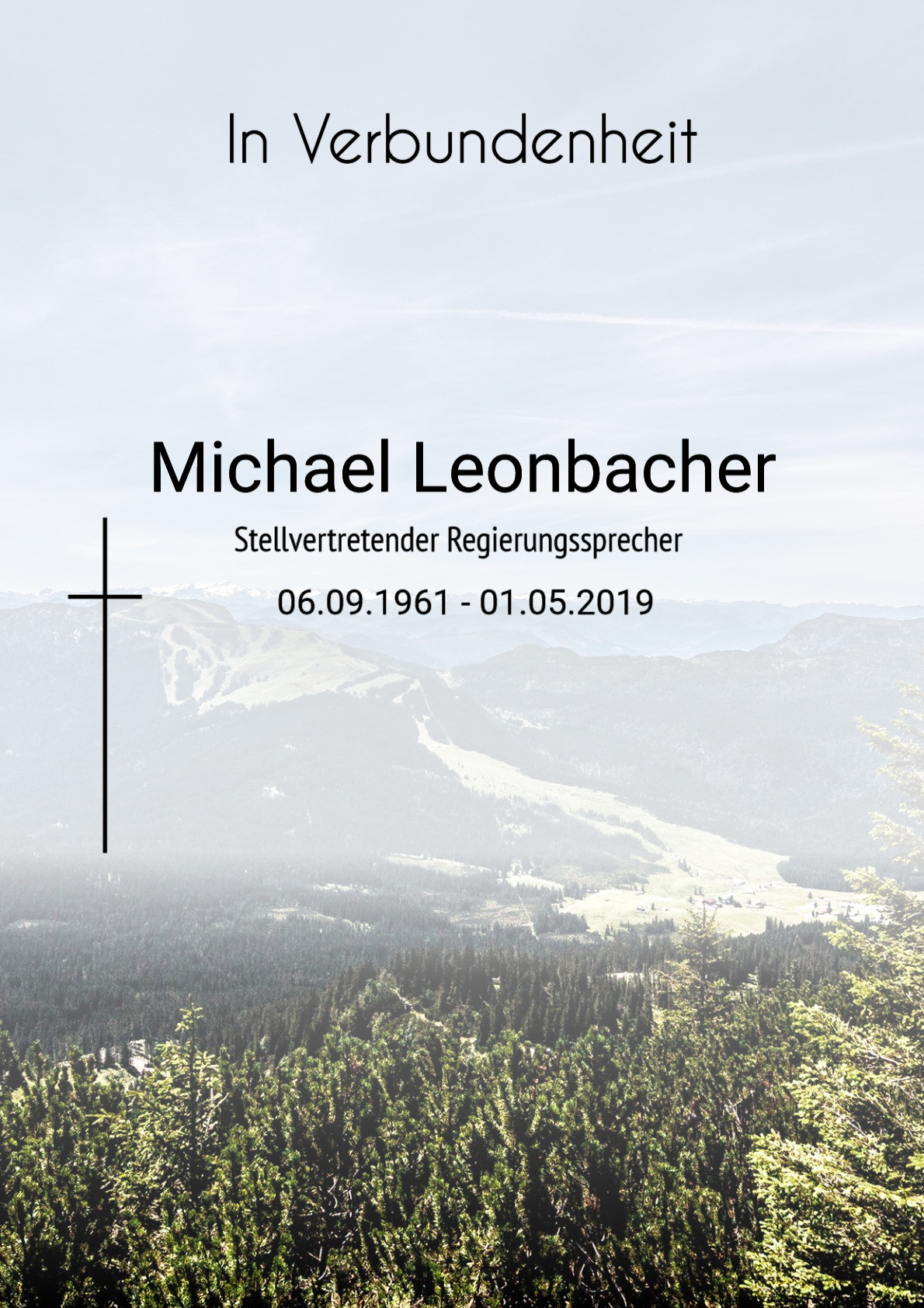 Traueranzeige von Michael Leonbacher
