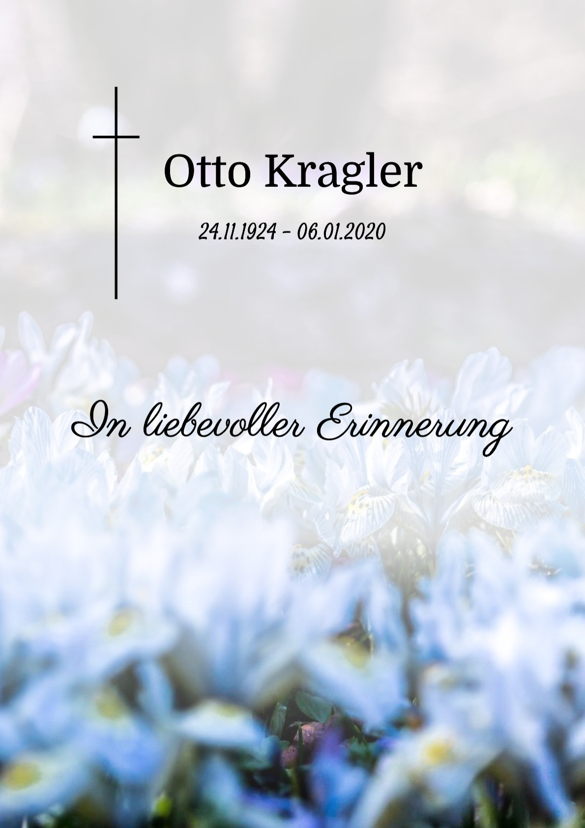 Traueranzeige von Otto Kragler