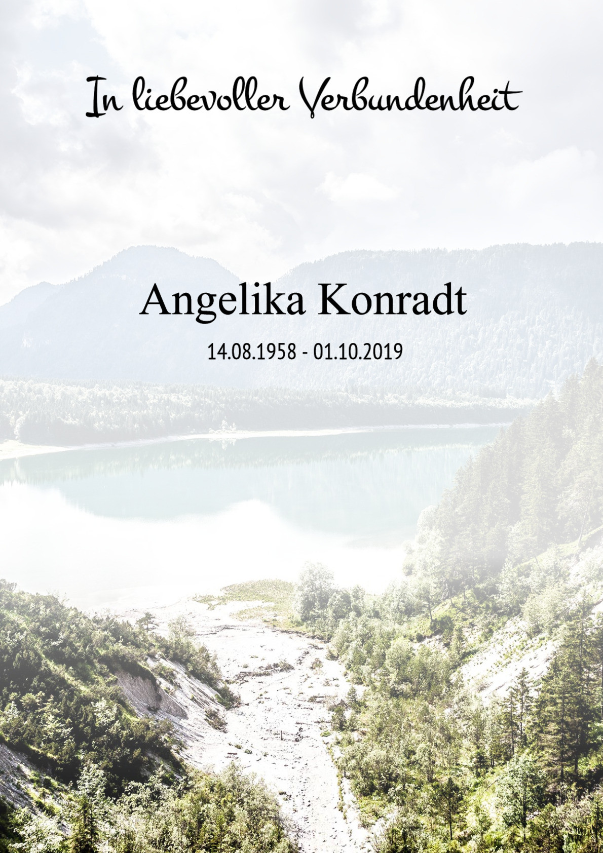Traueranzeige von Angelika Konradt