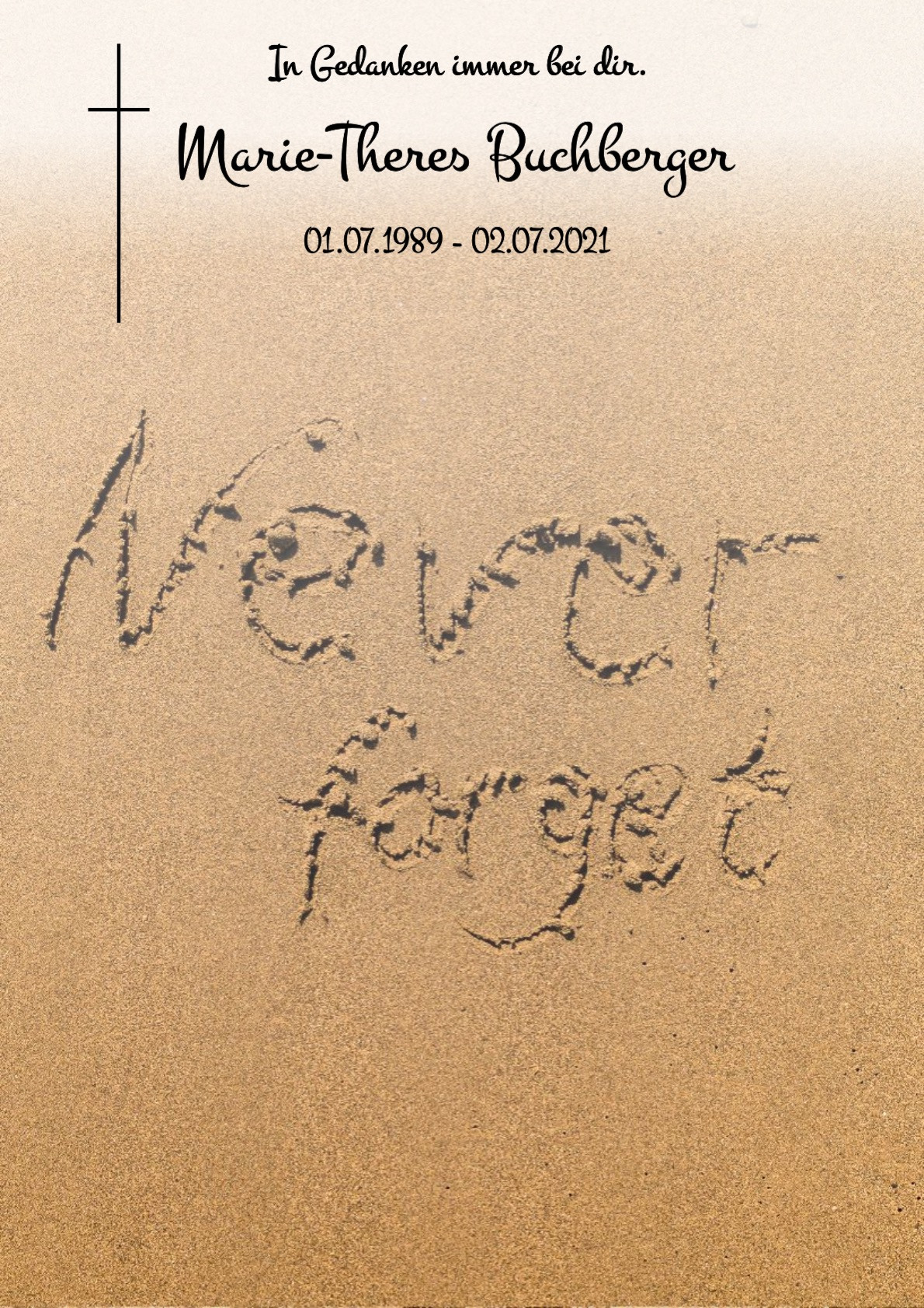 Traueranzeige von Marie-Theres Buchberger
