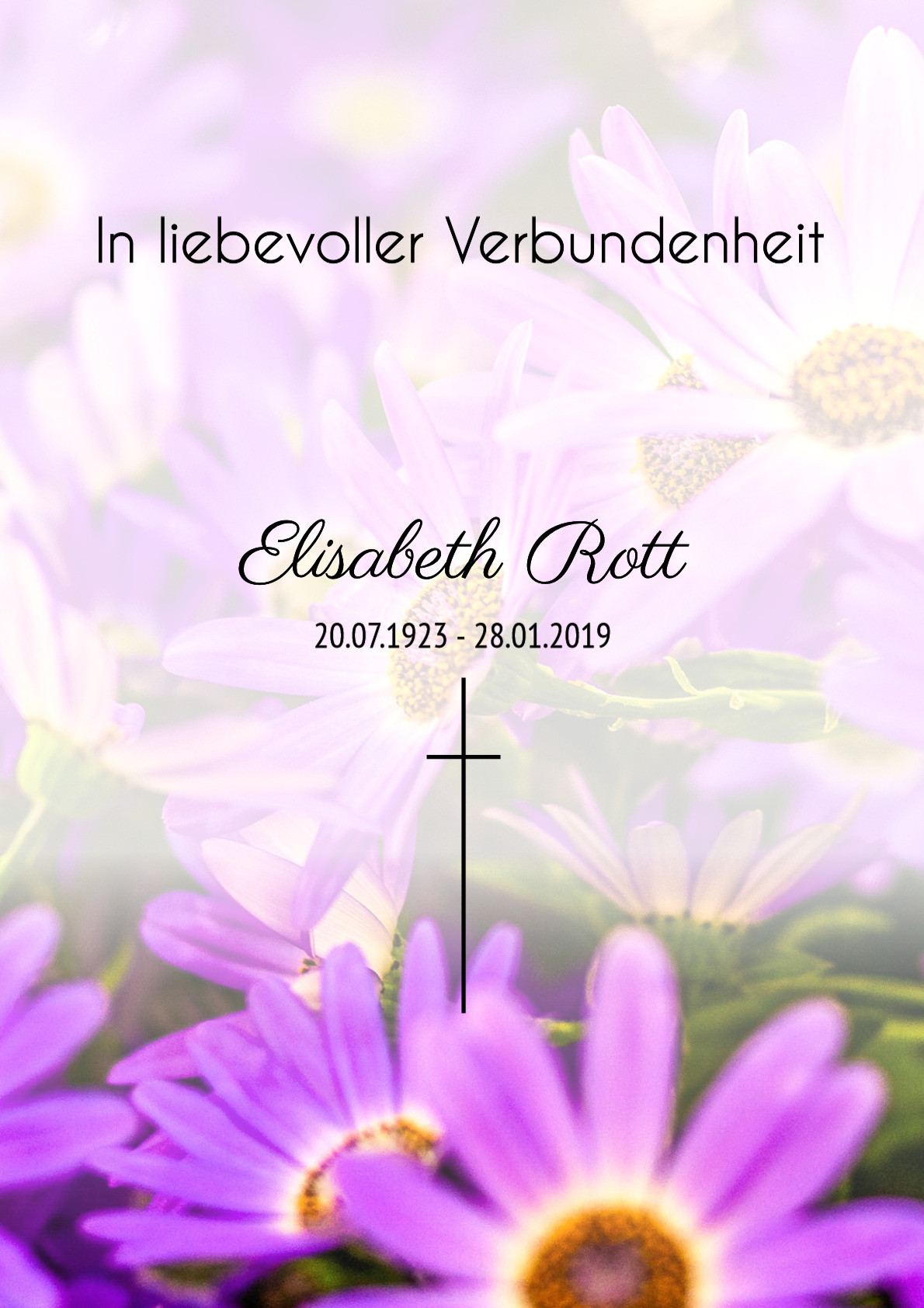 Traueranzeige von Elisabeth Rott