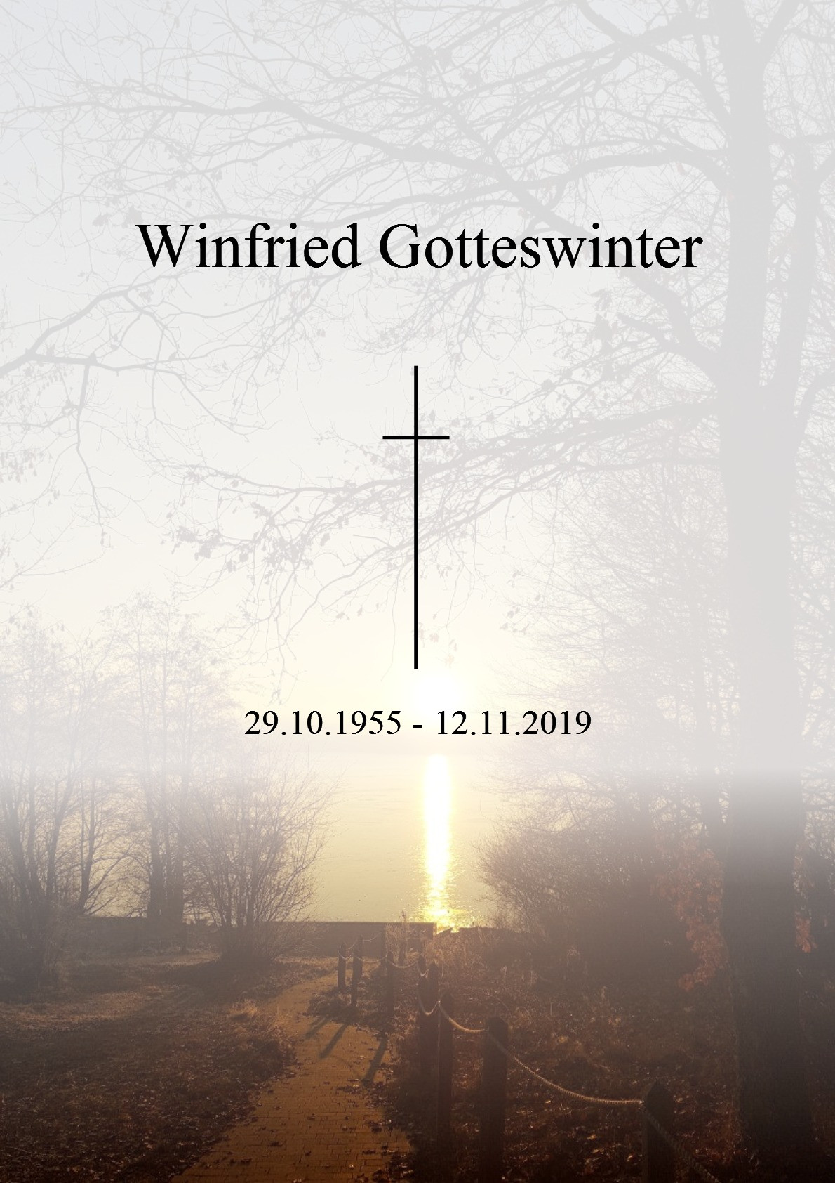 Traueranzeige von Winfried Gotteswinter