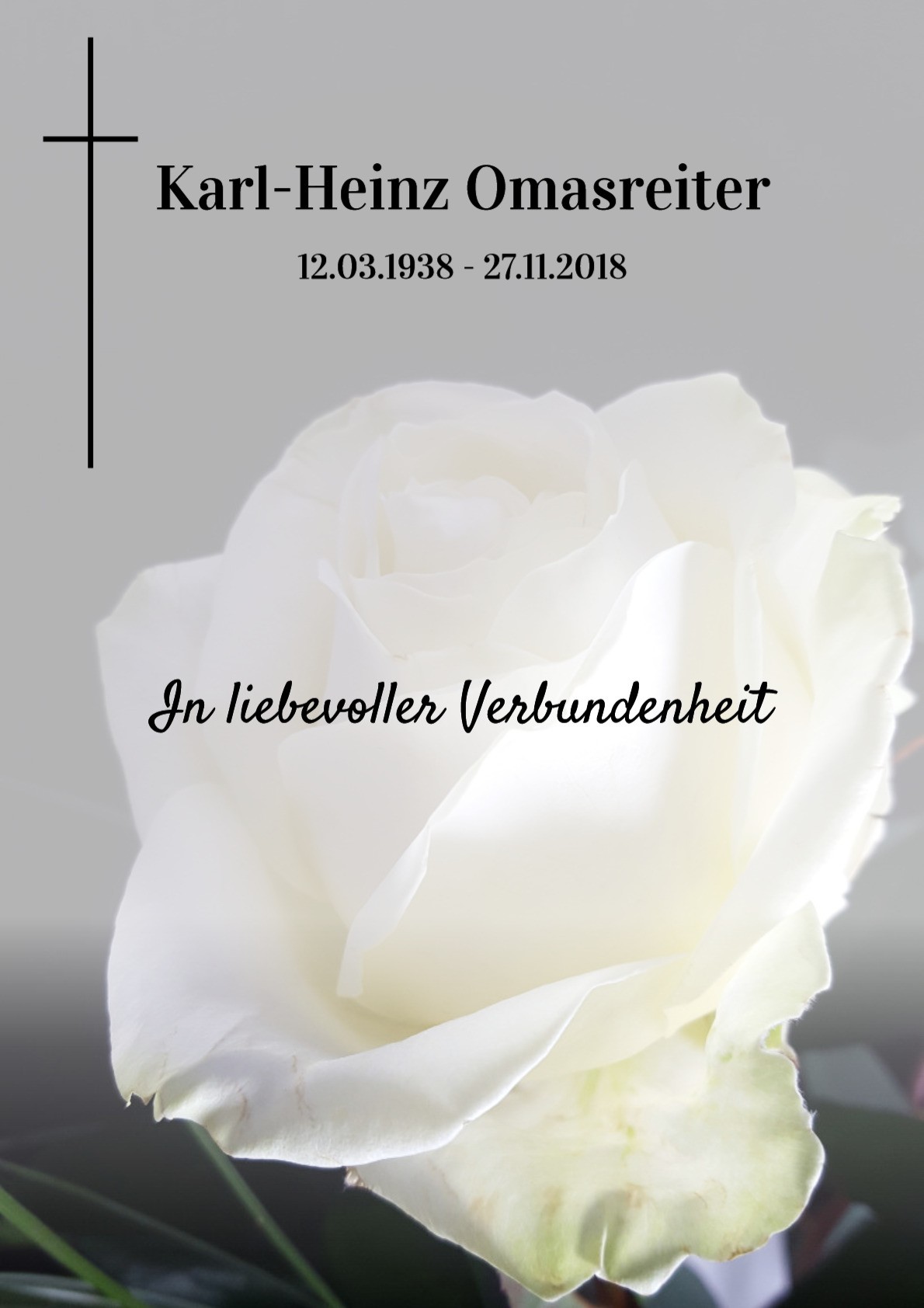 Traueranzeige von Karl-Heinz Omasreiter