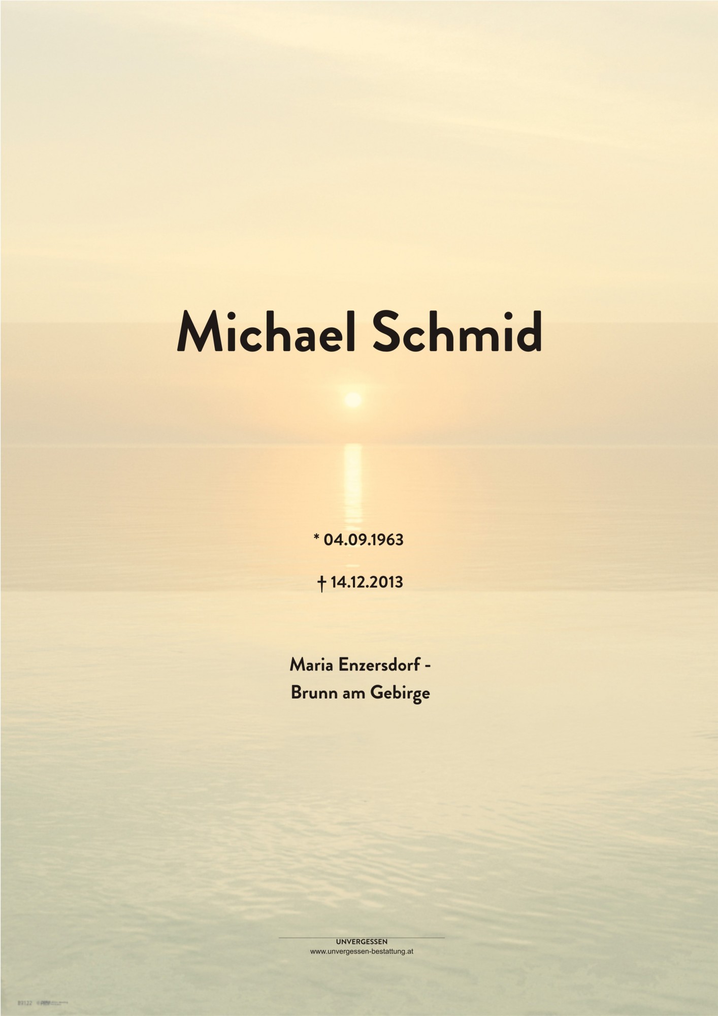 Traueranzeige von Michael Schmid