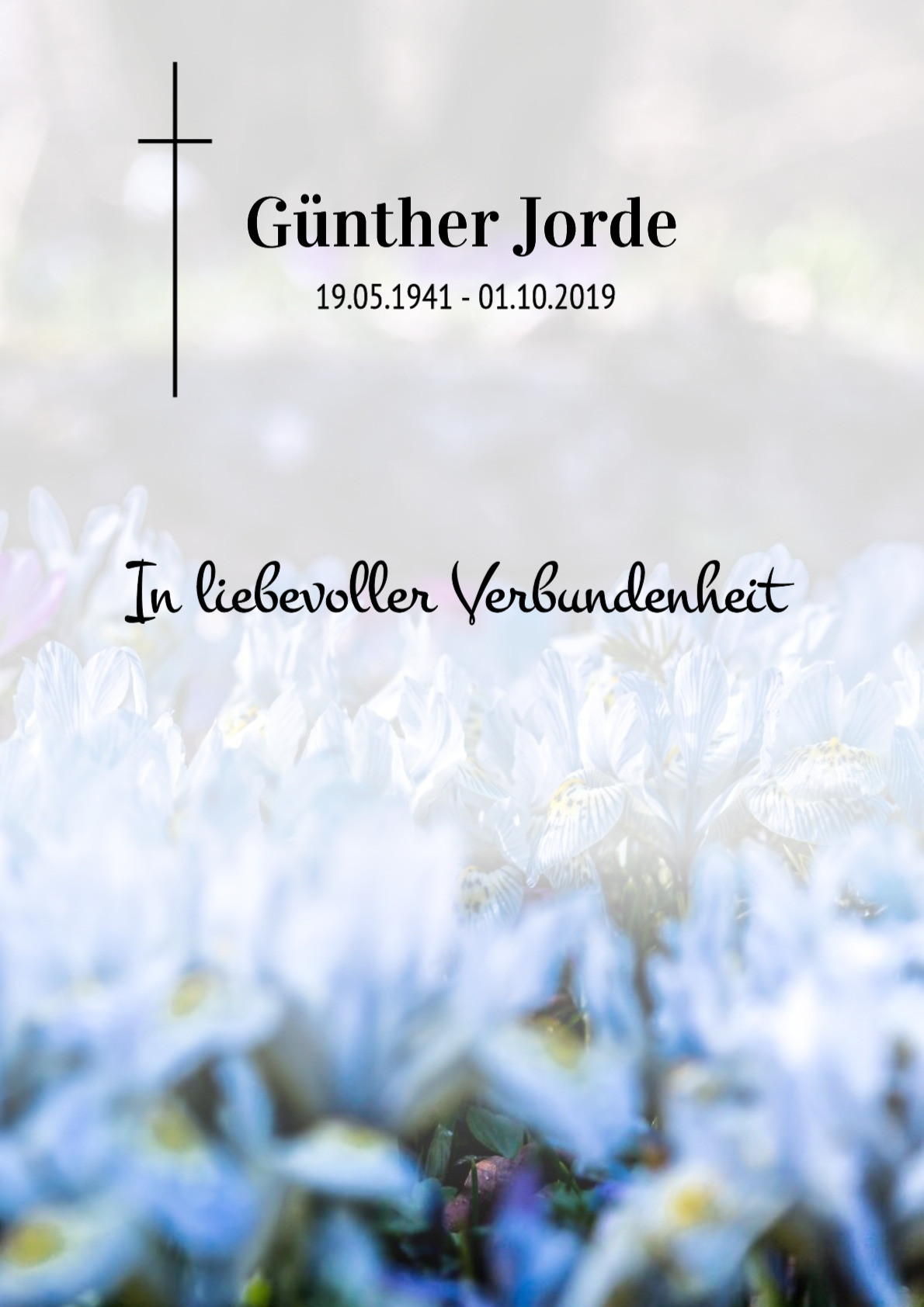 Traueranzeige von Günther Jorde