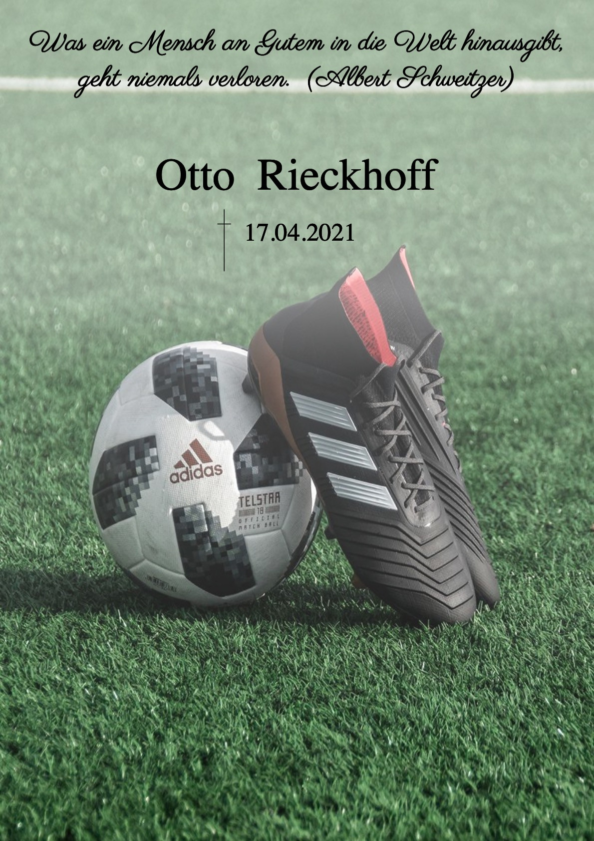 Traueranzeige von Otto Rieckhoff