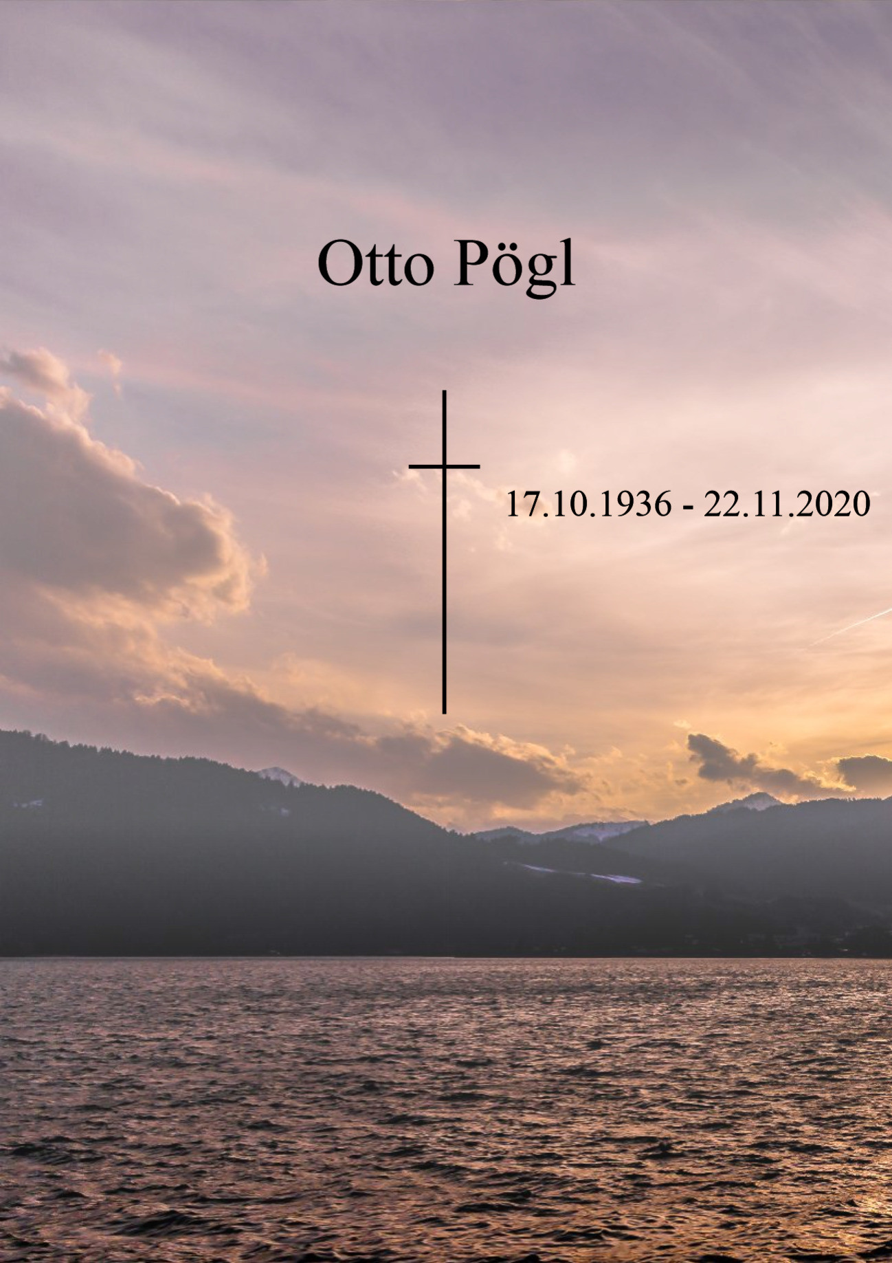 Traueranzeige von Otto Pögl