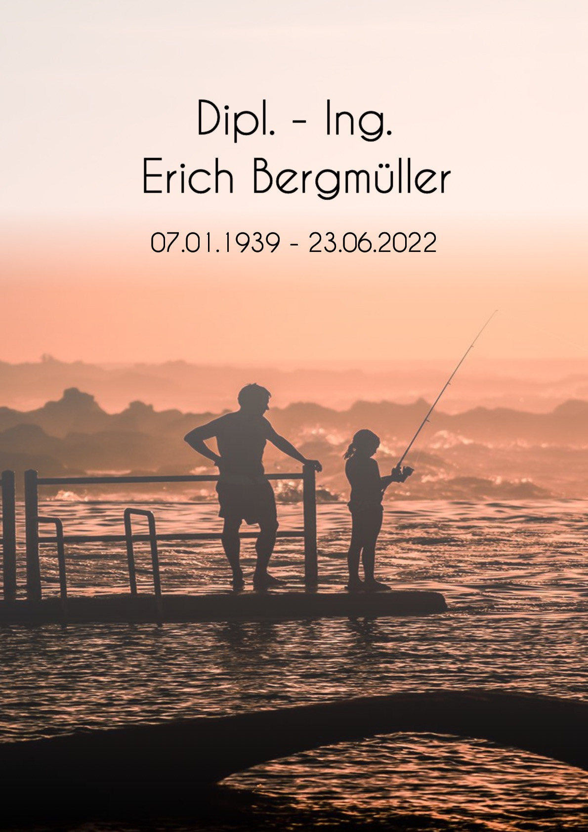Traueranzeige von Erich Bergmüller