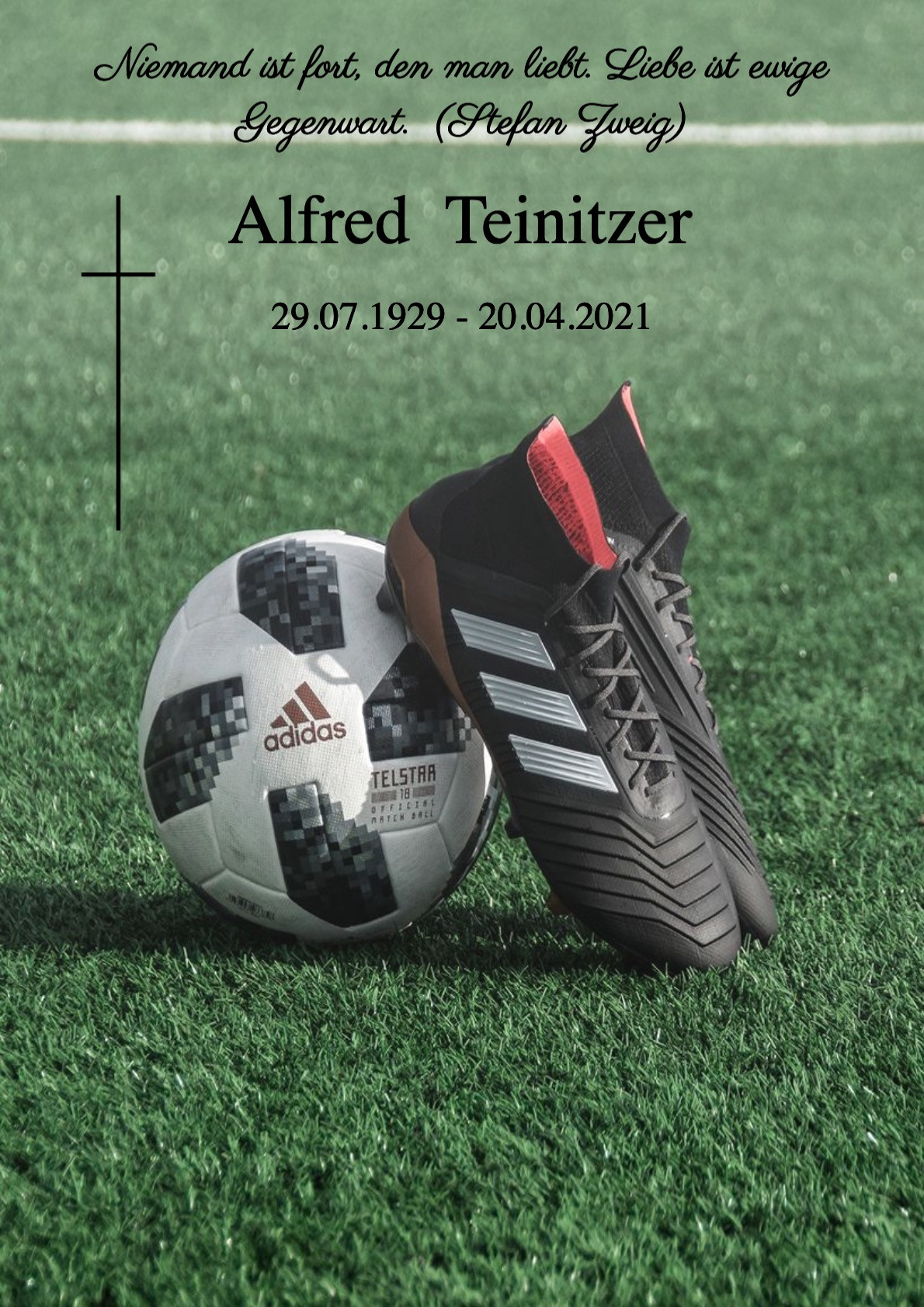 Traueranzeige von Alfred Teinitzer