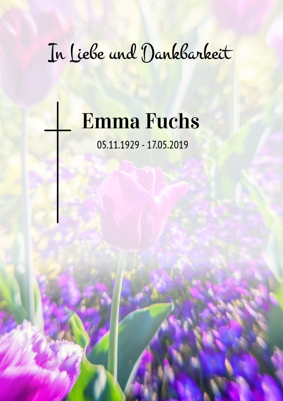 Traueranzeige von Emma Fuchs