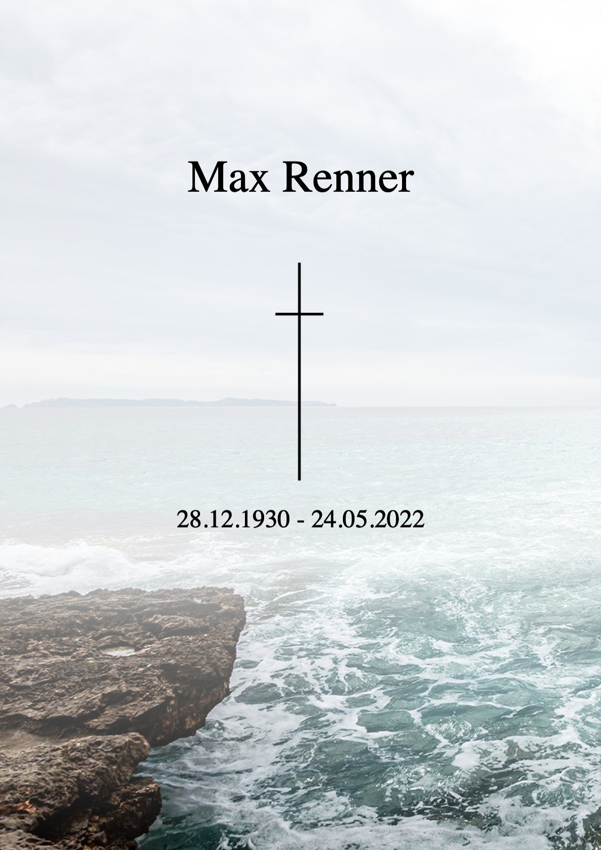 Traueranzeige von Max Renner
