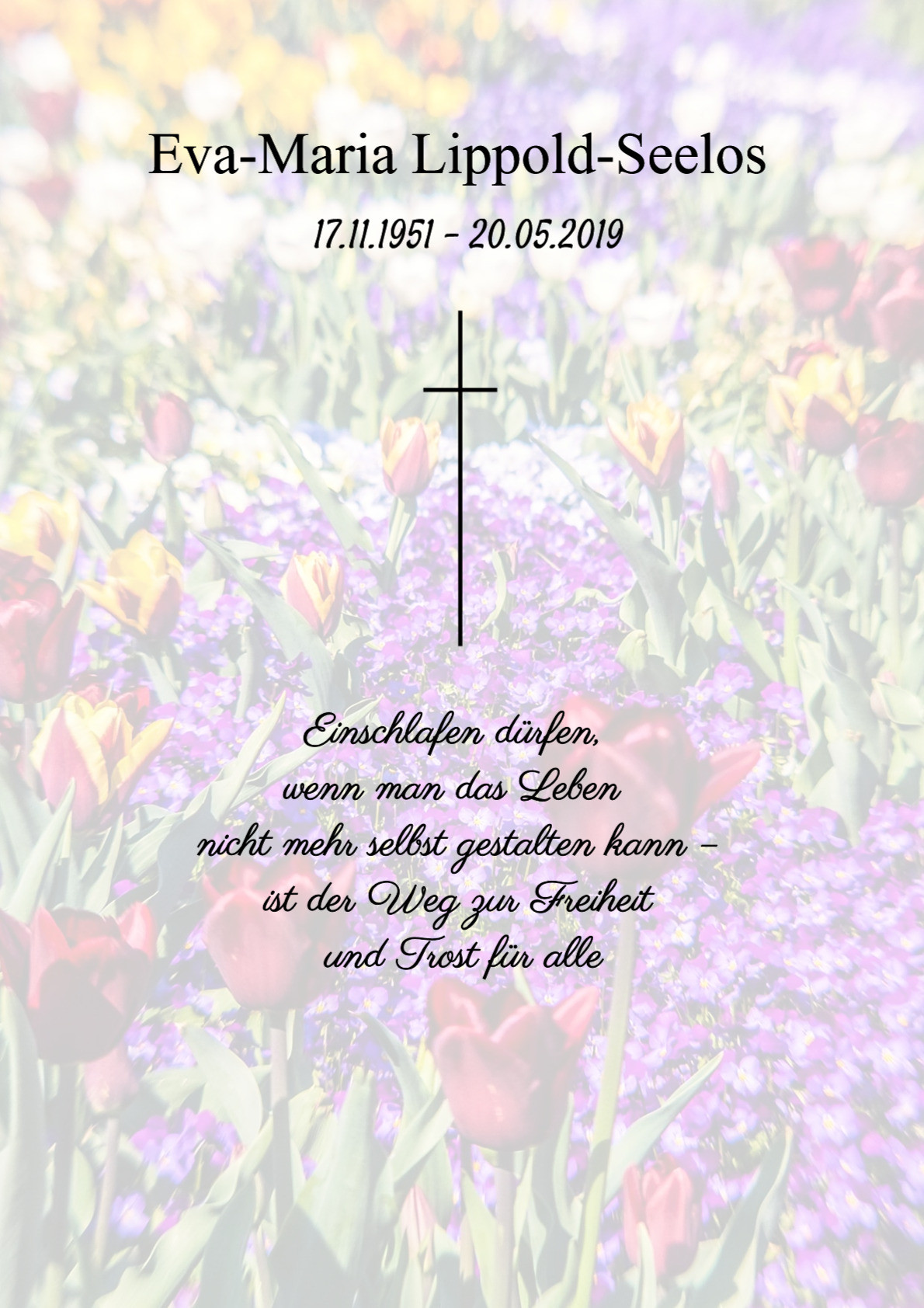 Traueranzeige von Eva-Maria Lippold-Seelos