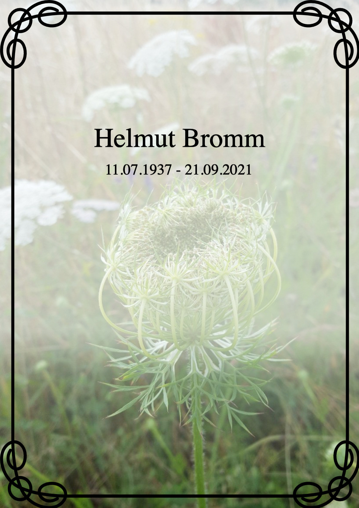 Traueranzeige von Helmut Bromm