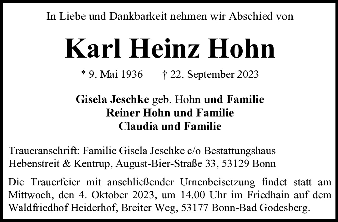 Karl Heinz Hohn