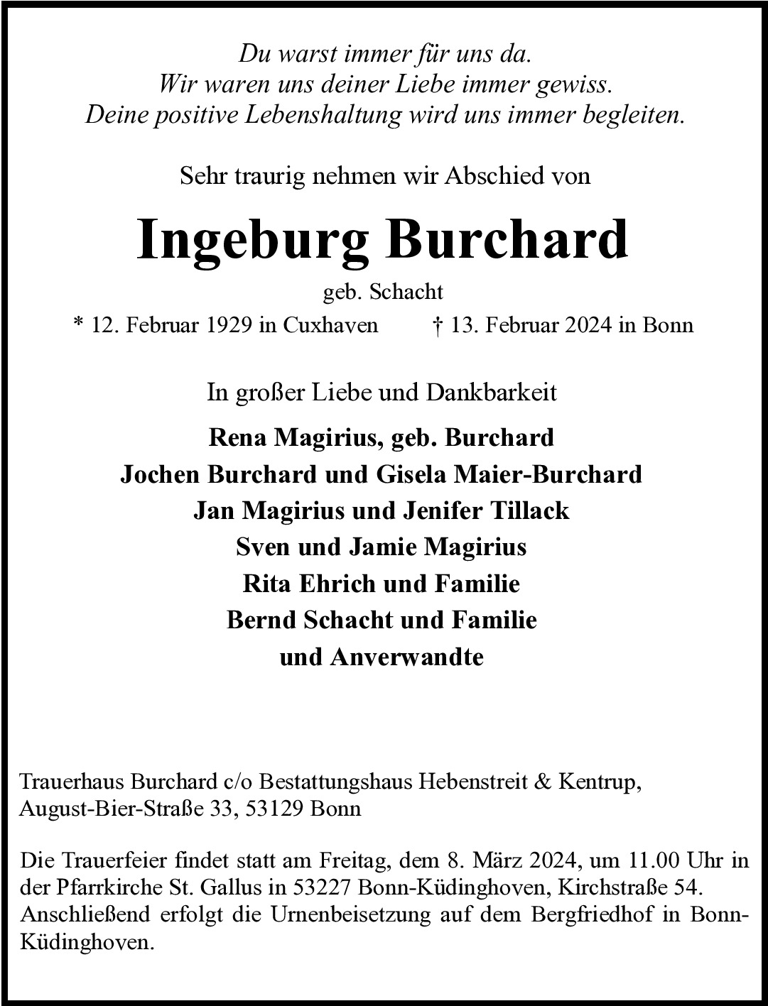 Ingeburg Burchard