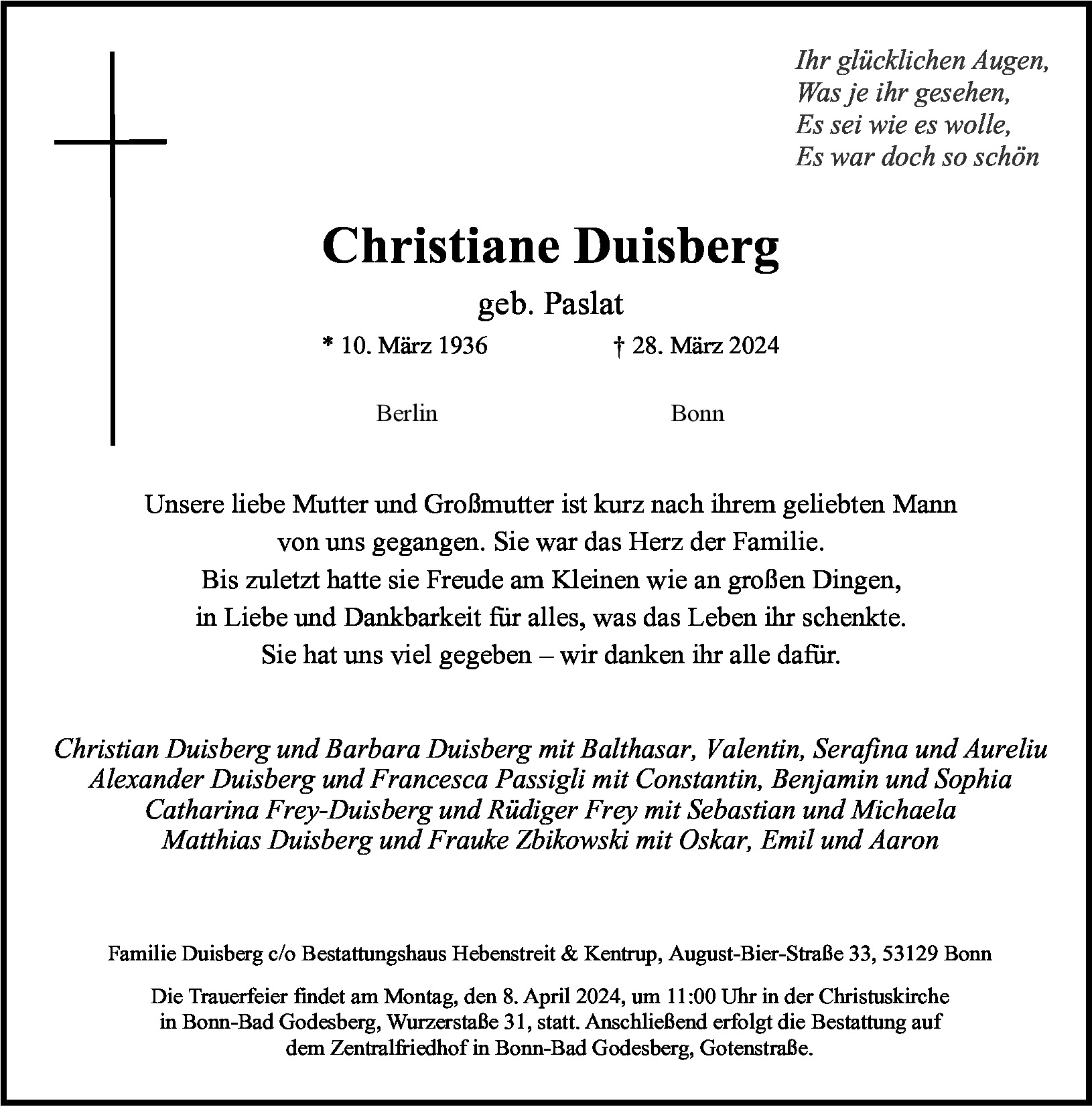Christiane Duisberg