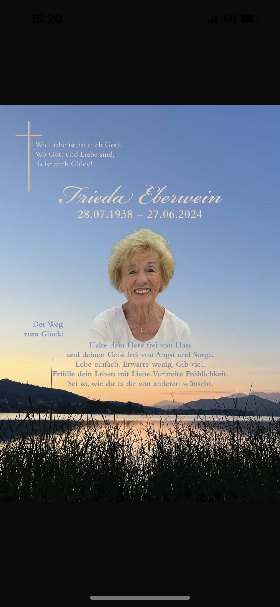 Traueranzeige von Frieda Eberwein