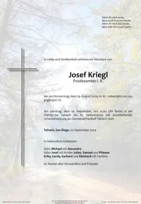 Josef Kriegl