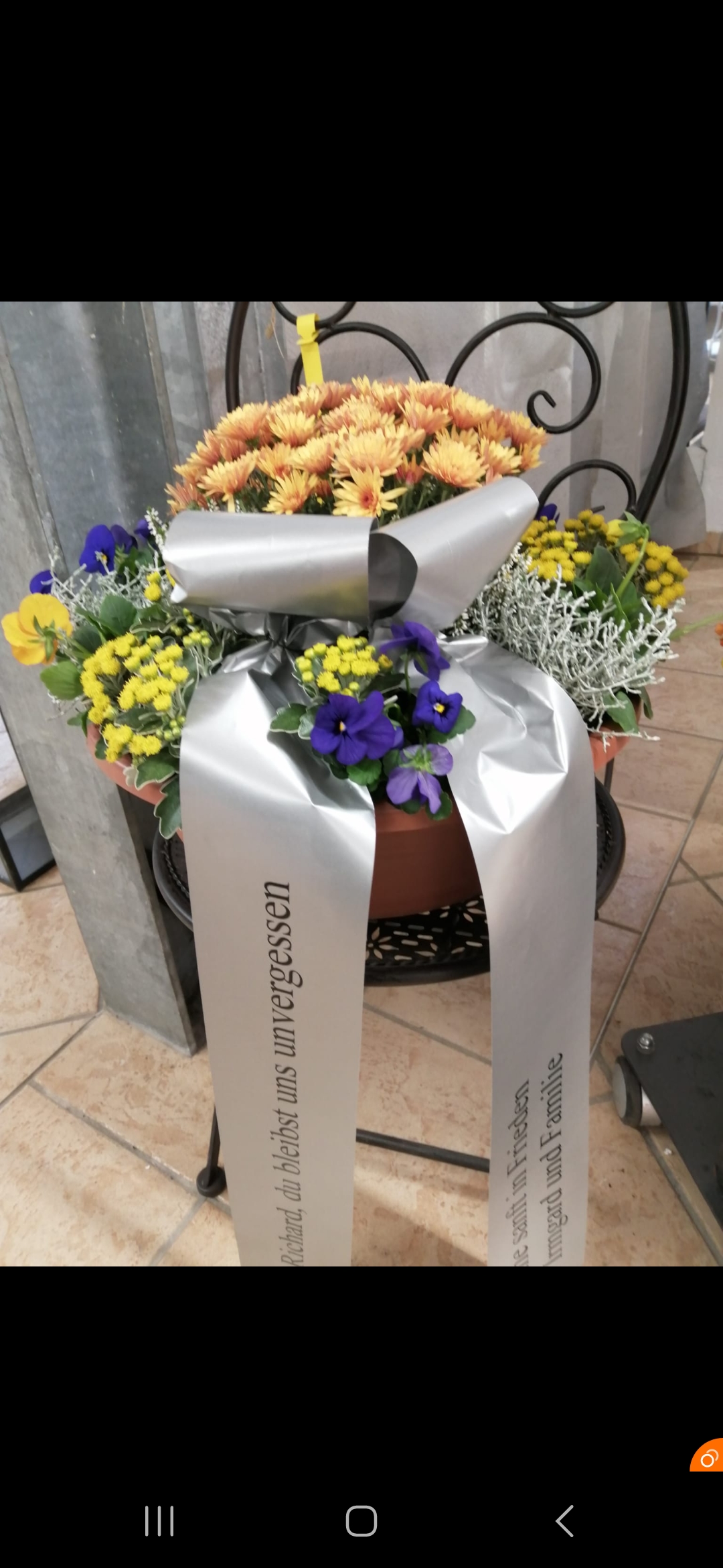 Blumen für Richard Venus
