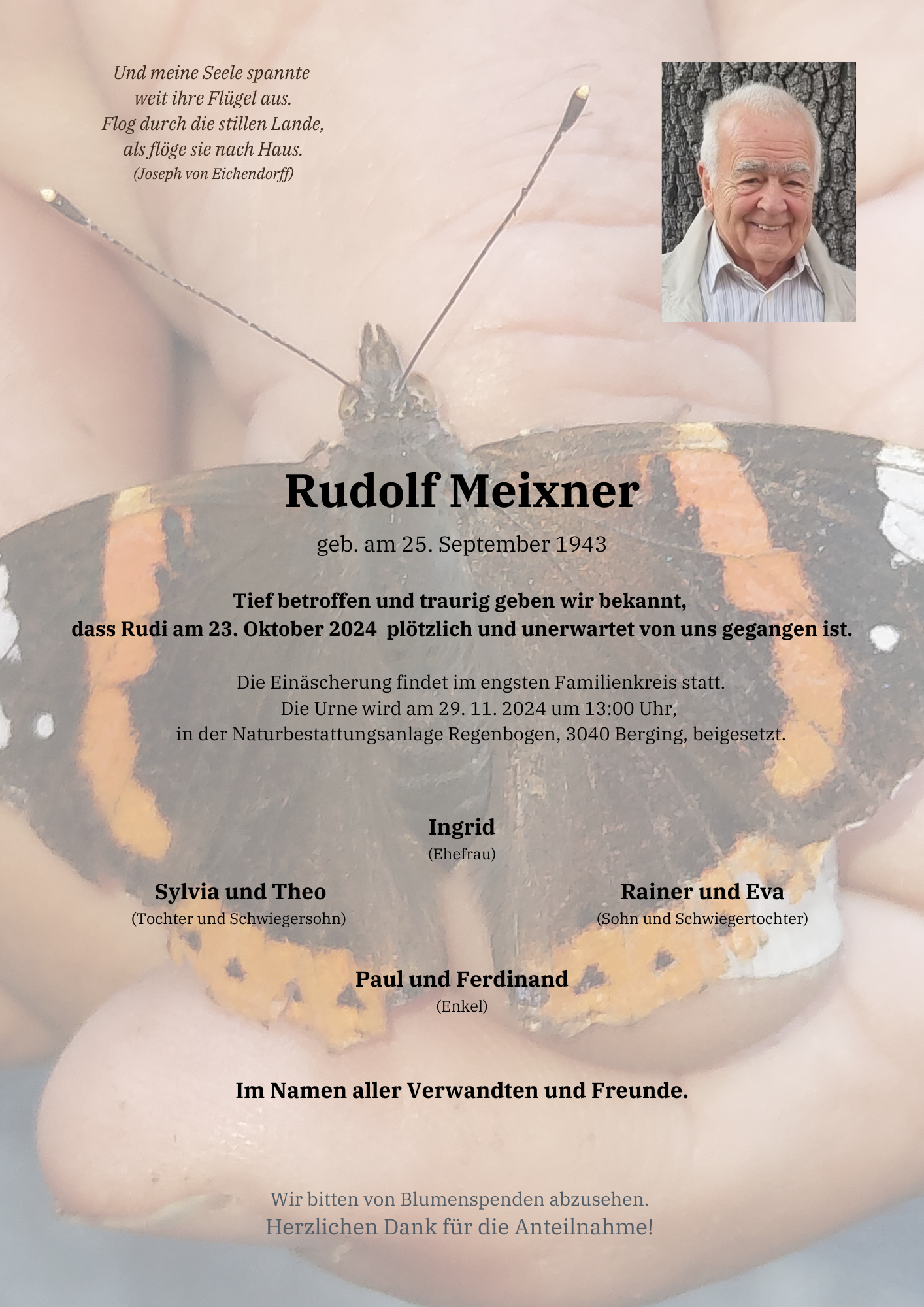 Traueranzeige von Rudolf Meixner