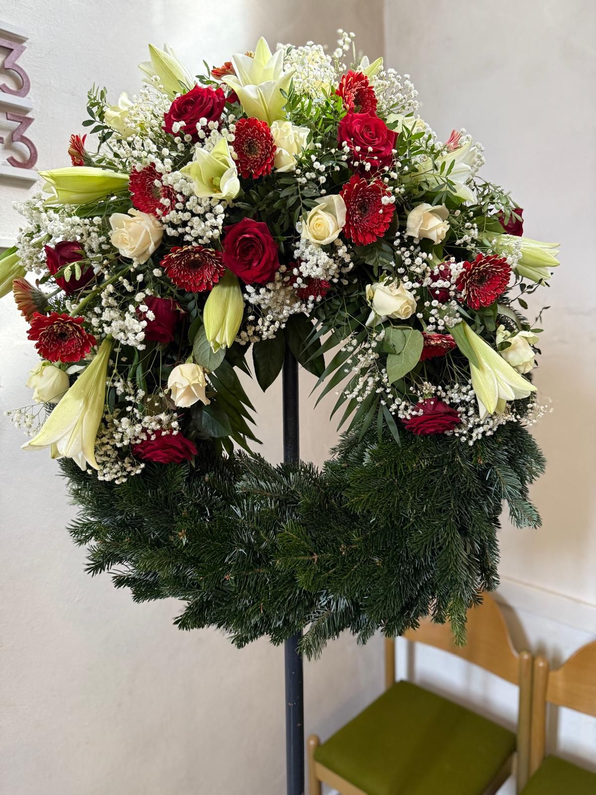 Blumen für Herrn Prof. Dr. Pfeiffer