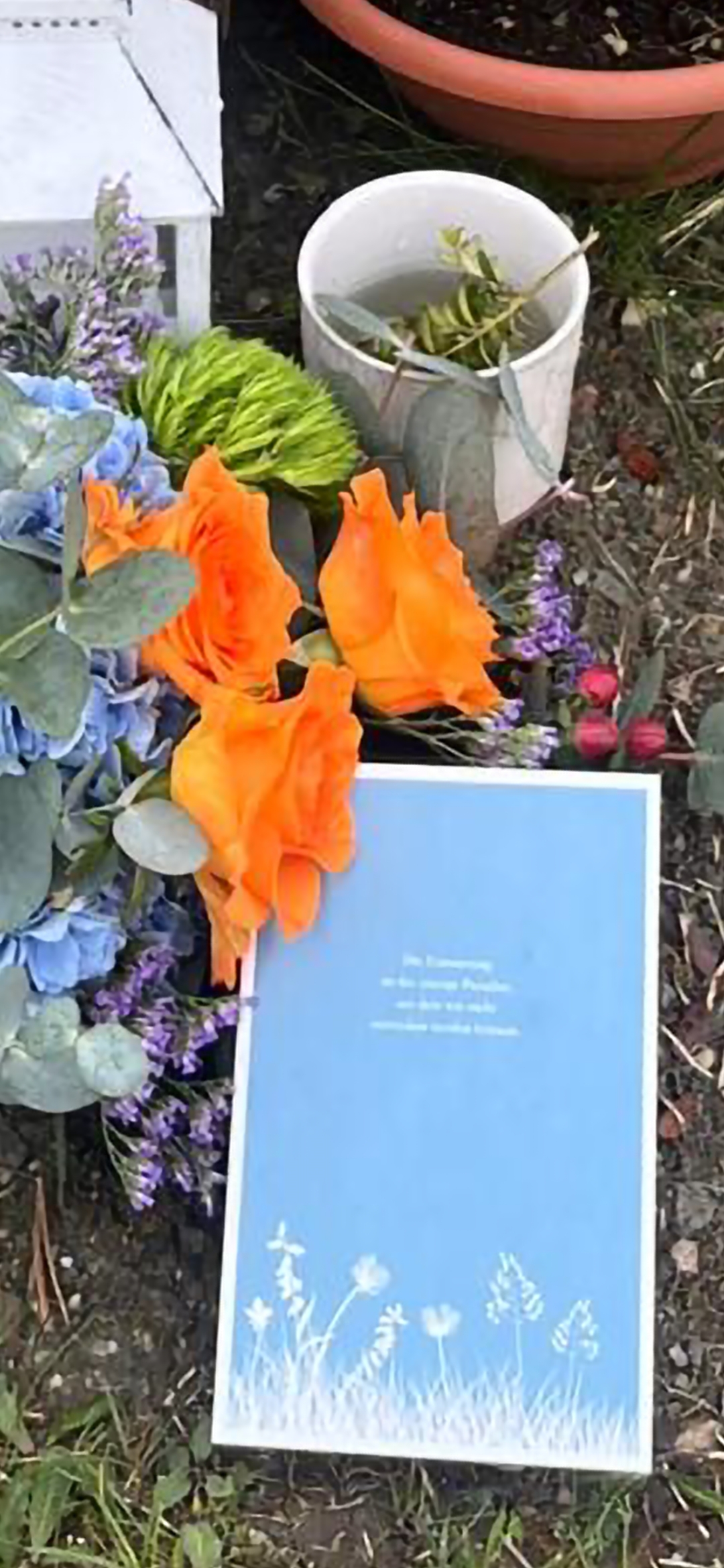 Blumen für Gerald