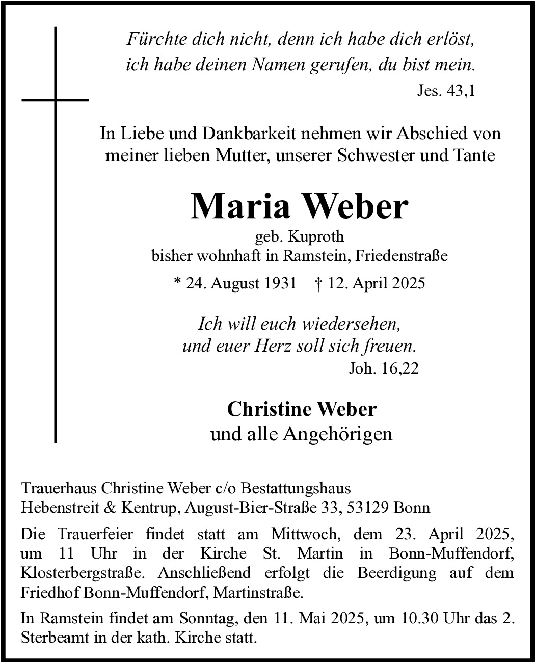 Maria Weber