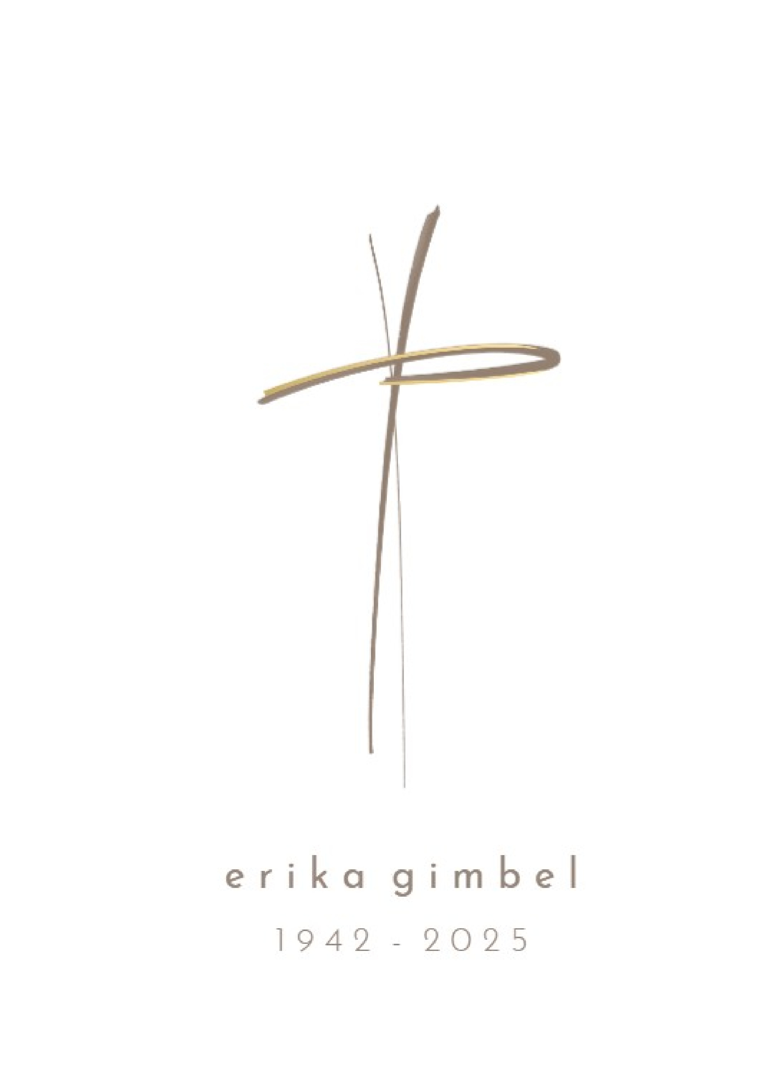 Traueranzeige von Erika Gimbel