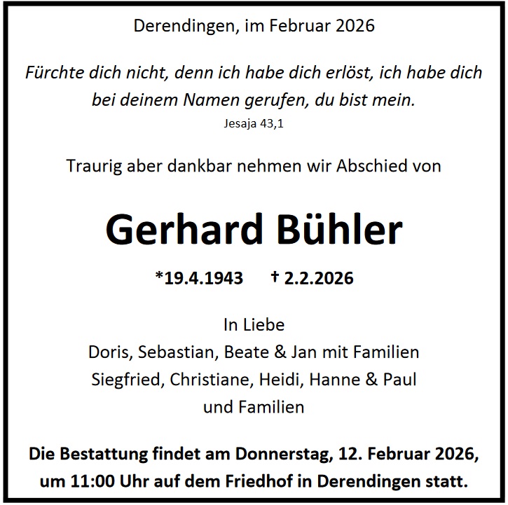 Gerhard Bühler