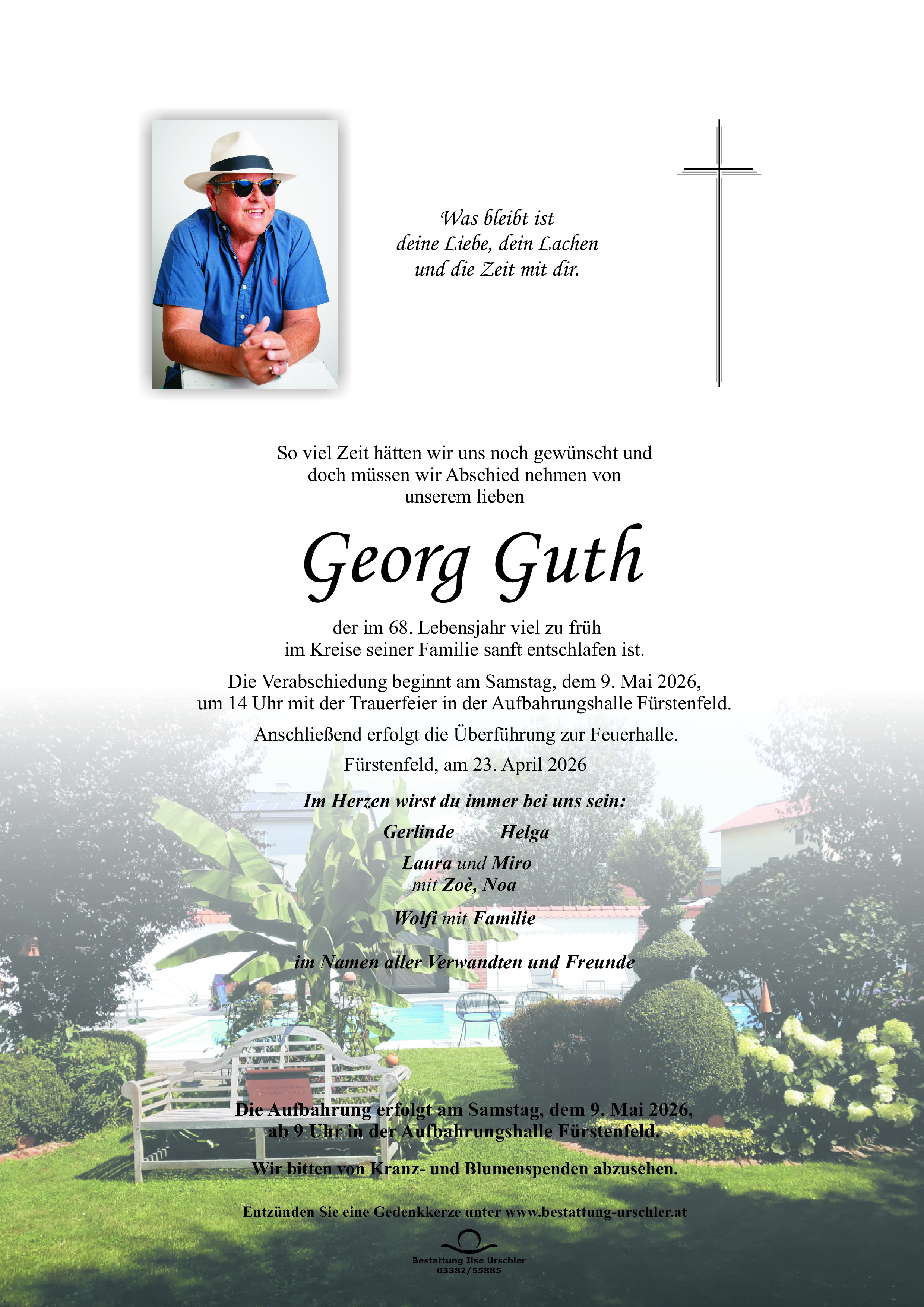 Traueranzeige von Georg Guth